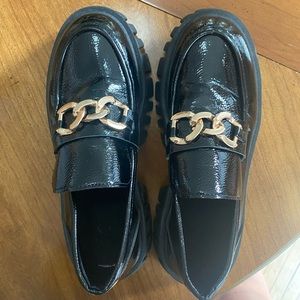 Never worn ASOS chunky lugged sole loafers